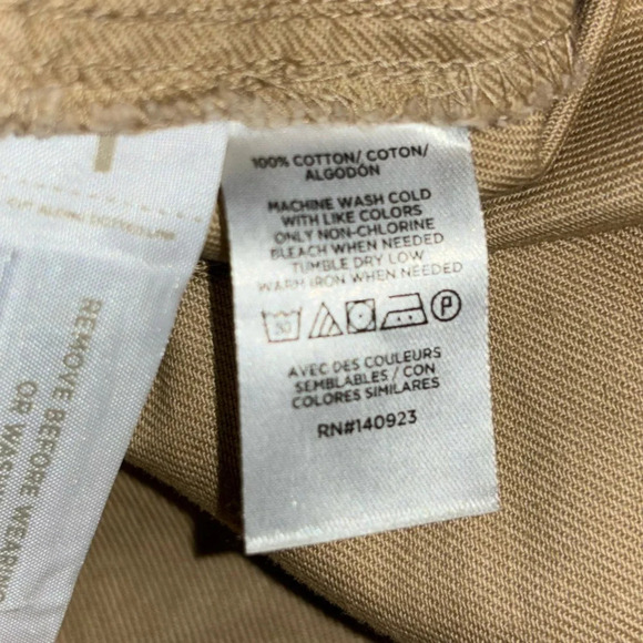 Loft Khaki Twill Tie Waist Pocket Skirt - Picture 7 of 7